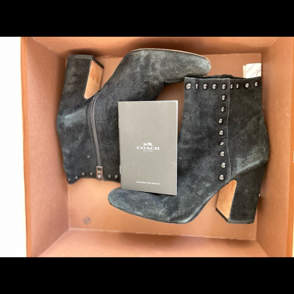 Coach ankle boots!